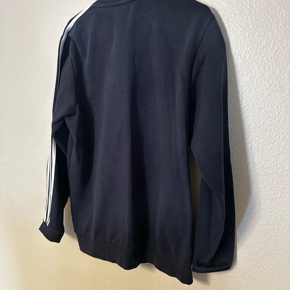 Adidas Men's Black Crewneck Sweater - Picture 2 of 4